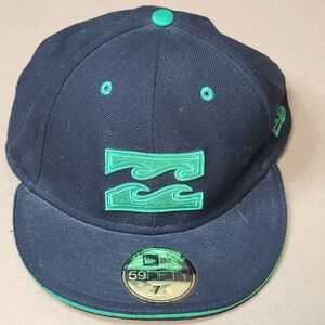 Billabong Men’s Snapback Trucker Hat Black And Green 7 3/8